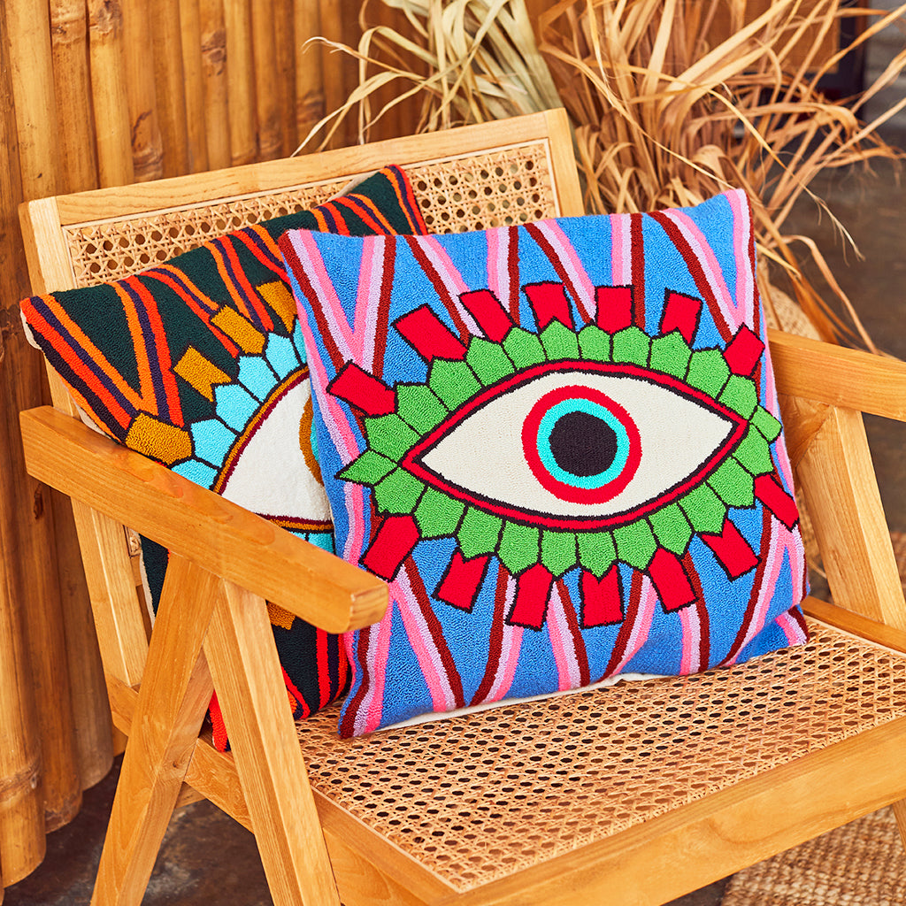 Beige & Pink Cushion Cover