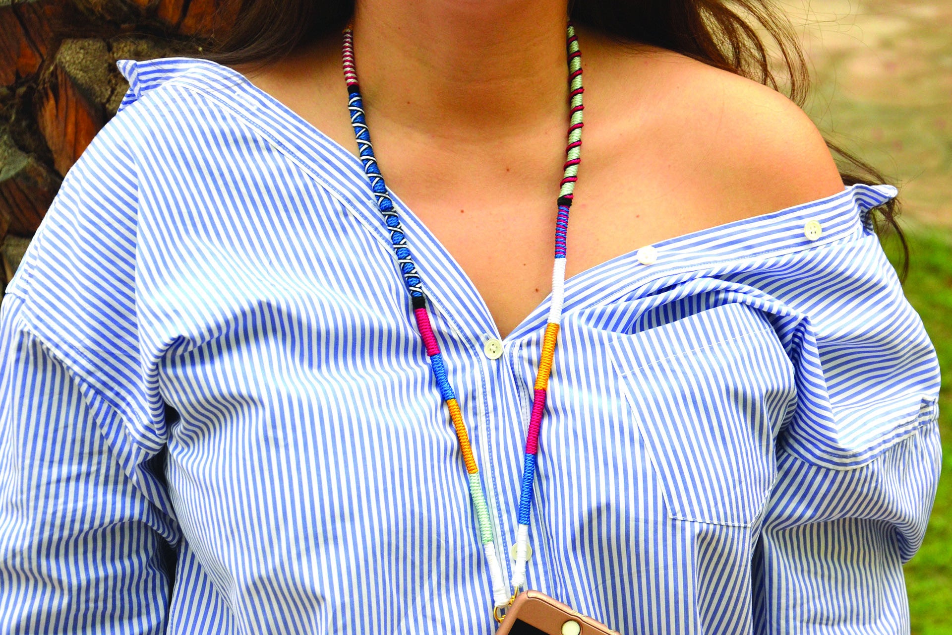 Rainbow Lanyard & Glasses Strap