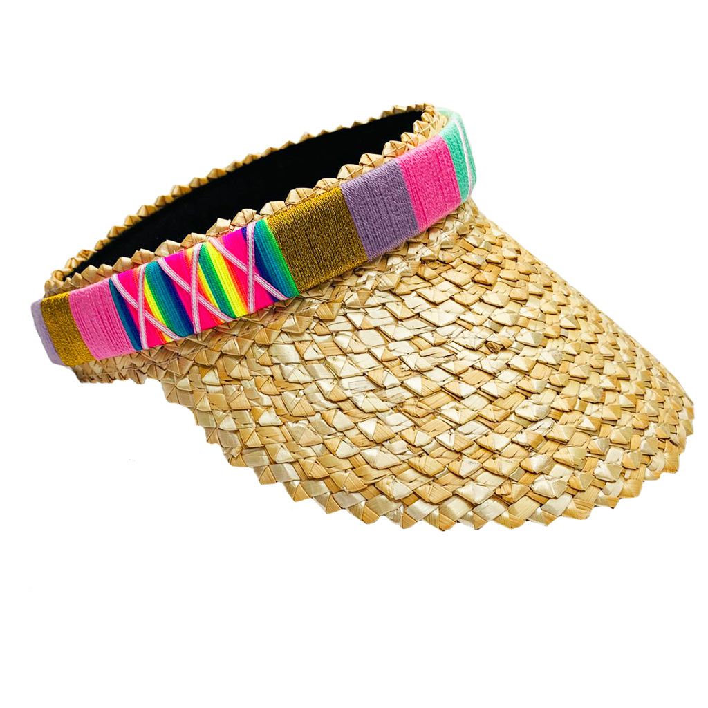 Lois Visor Straw Hat