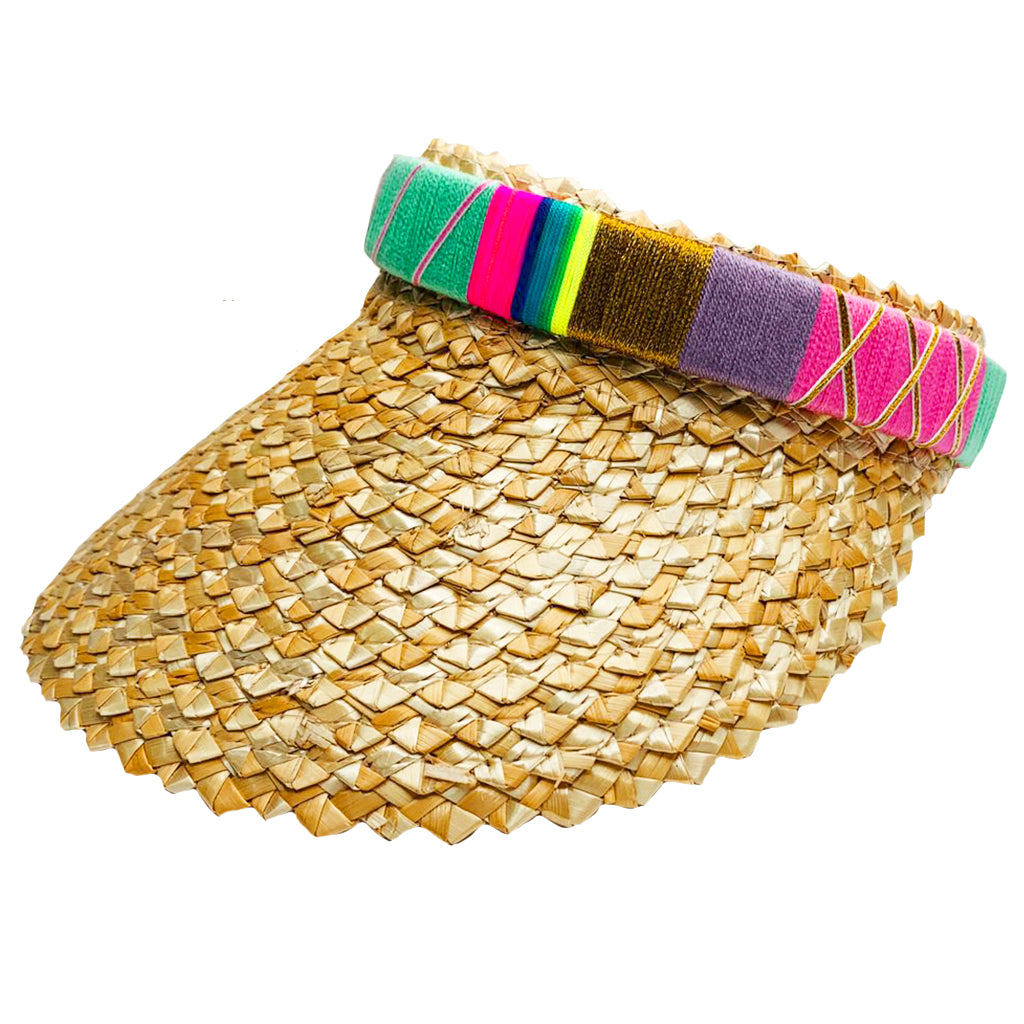 Lois Visor Straw Hat